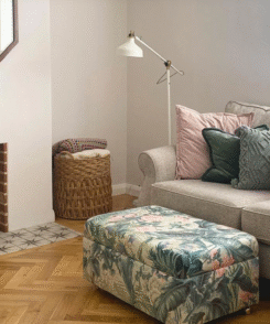 Brown Branch Oak 18mm Herringbone Wood Floor | 0.78m? Pack Coverage