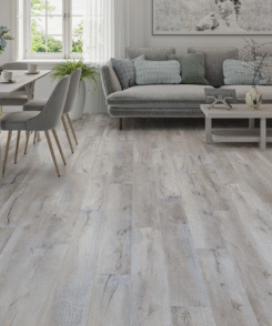 White Blue Oak 8mm LVT SPC Floor | 1.38m² Pack Coverage