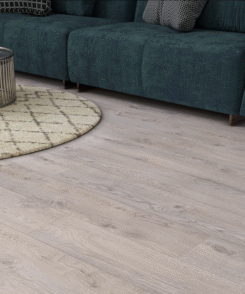 Cool Beige Oak 12mm  Laminate Floor | 1.35m² Pack Coverage