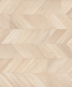 Light Brown Oak 8mm Chevron Laminate Floor | 1.8m² Pack Coverage