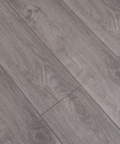 Medium Grey Oak 8mm Laminate Floor | 1.83m² Pack Coverage