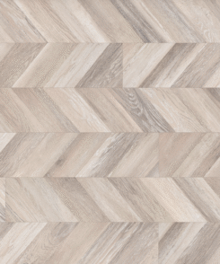 Beige & Brown Oak 8mm Chevron Laminate Floor | 1.8m² Pack Coverage