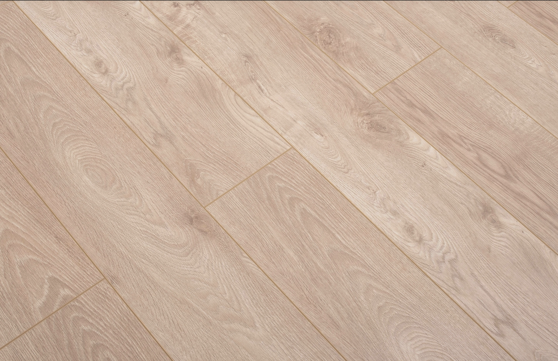 Light Brown Oak 12mm  Laminate Floor | 1.35m² Pack Coverage