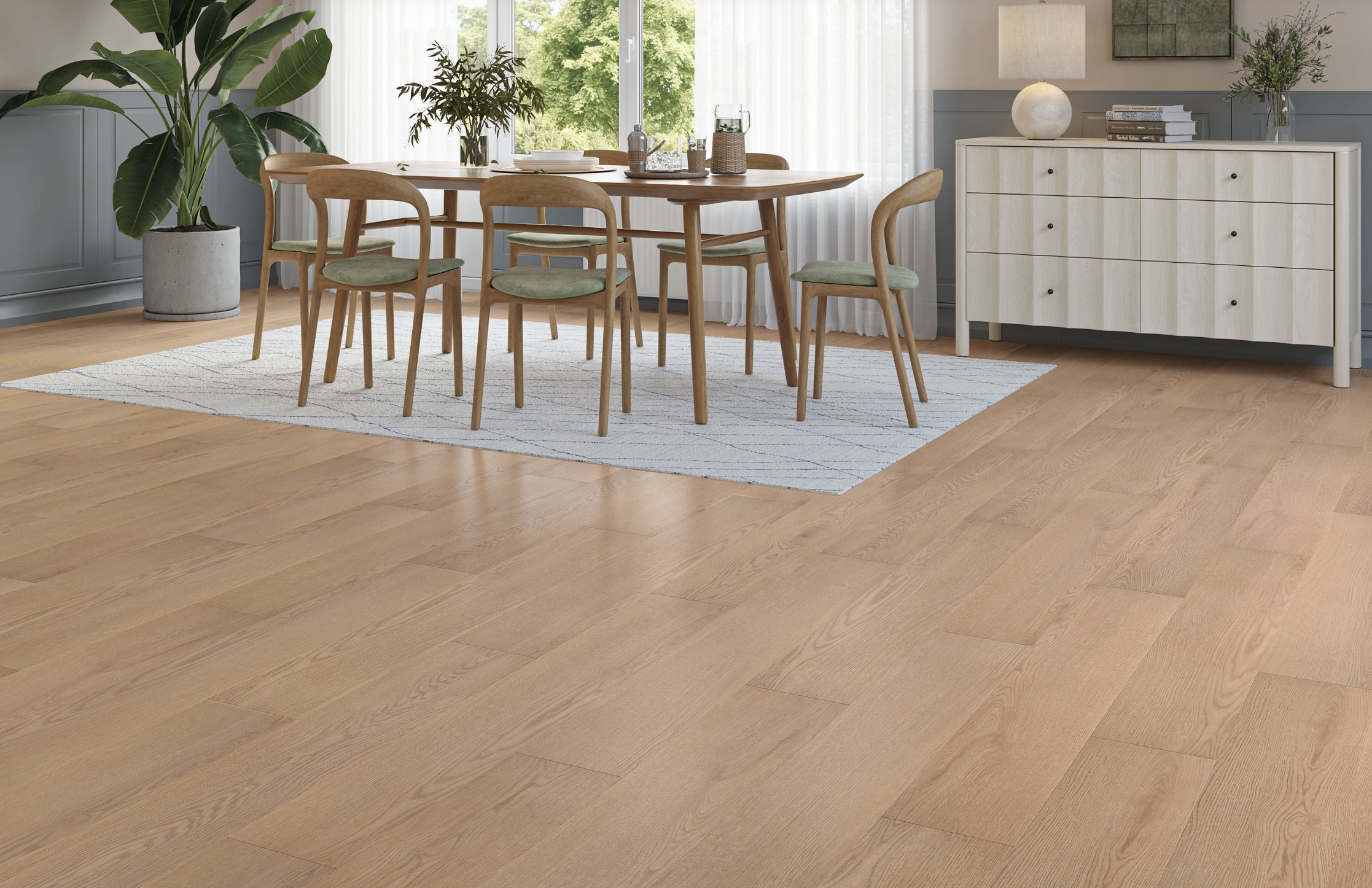 Soft Brown 8mm  Laminate Floor | 1.83m² Pack Coverage